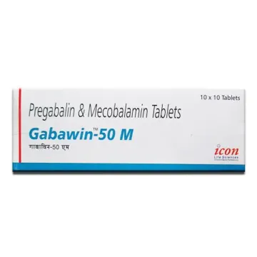 Gabawin M 50 Tablet product image