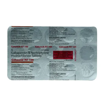 Gabawok Nt 100 Tablet product image