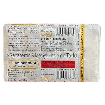 Gabipenta M Tablet product image