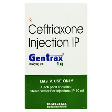 Gentrax 1gm Injection product image