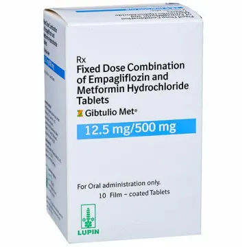 Gibtulio Met 12.5/500 Tablet product image