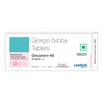Ginconerv 40 Tablet product image