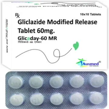 Glicaday 60 Mr Tablet product image