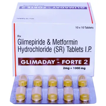 Glimaday-forte 2 Tablet product image