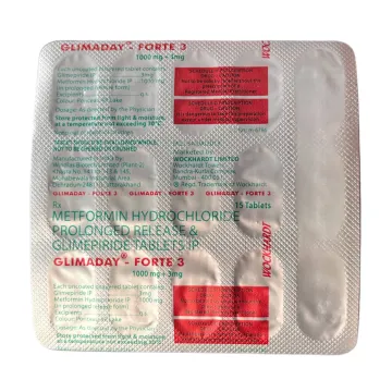 Glimaday-forte 3 Tablet product image