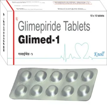 Glimed 1mg Tablet product image