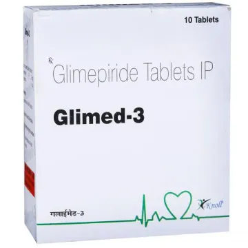 Glimed 3mg Tablet product image