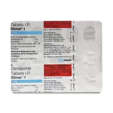 Glimer 1mg Tablet product image