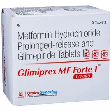Glimiprex Mf Forte 1 Tablet product image