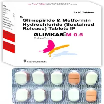 Glimkar M 0.5 Tablet product image