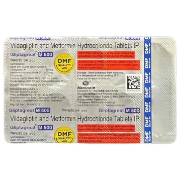 Gliptagreat M 500 Tablet product image