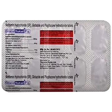 Glizid Total P 15 Tablet product image