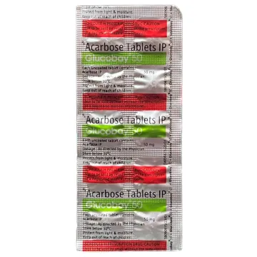 Glucobay 50 Tablet product image