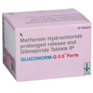 Gluconorm G 0.5 Forte Tablet product image