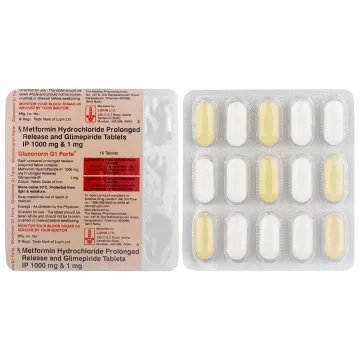 Gluconorm G 1 Forte Tablet product image