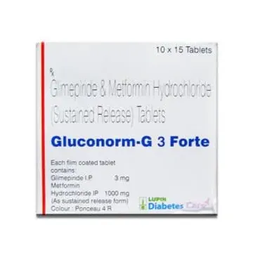Gluconorm G 3 Forte Tablet product image