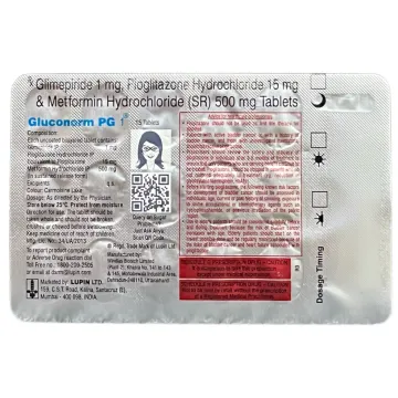Gluconorm Pg 1 Tablet product image
