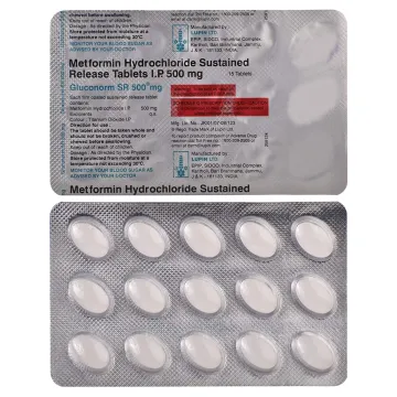 Gluconorm Sr 500 Tablet product image