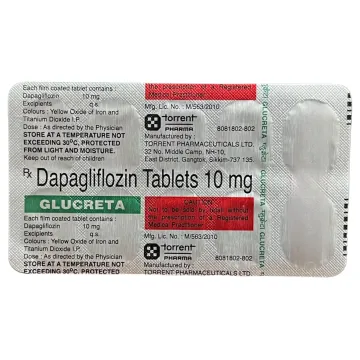 Glucreta 10 Tablet product image