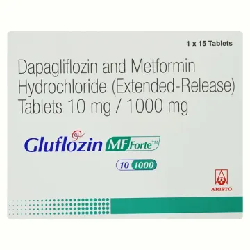 Gluflozin Mf Forte 10/1000 Tablet product image