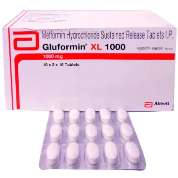 Gluformin Xl 1000 Tablet product image
