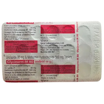 Glycinorm M 80 Tablet product image