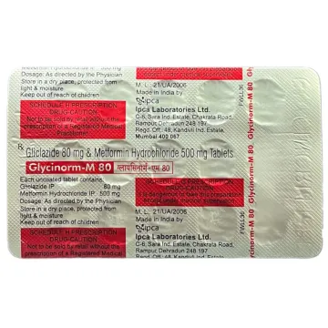 Glycinorm M 80 Tablet product image