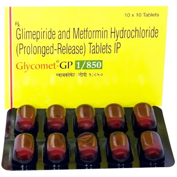 Glycomet Gp 1/850 Tablet product image