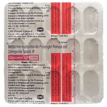 Glycomet Gp 3/850 Tablet product image