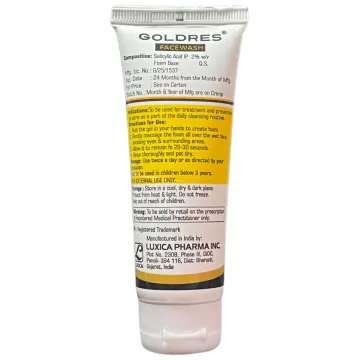 Goldres Face Wash 75ml product image