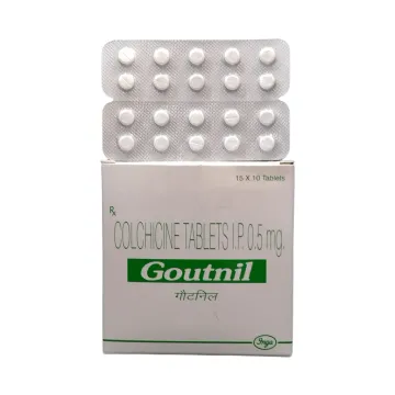 Goutnil 0.5mg Tablet product image