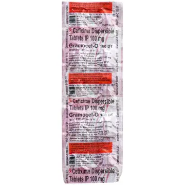 Gramocef O 100 Tablet product image