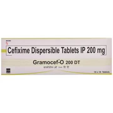 Gramocef O 200 Tablet product image
