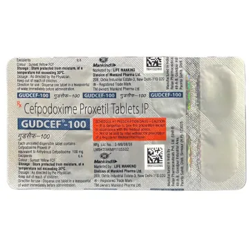 Gudcef 100 Tablet product image