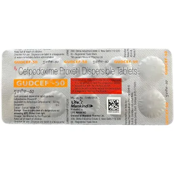 Gudcef 50 Tablet product image