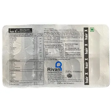 Hair X Tablet product image