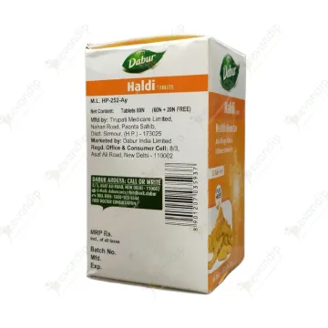 Haldi Health Booster Tablets product image