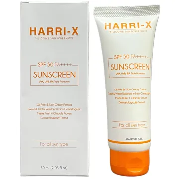 Harri X Spf 50 Sunscreen Gel 60ml product image