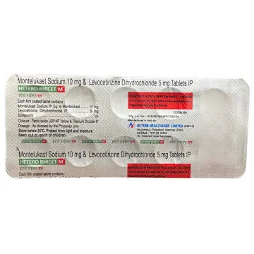 Hetero Rhicet M Tablet product image