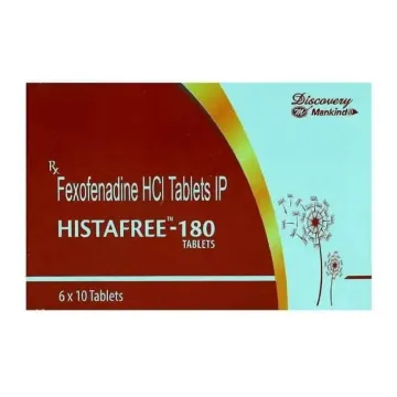 Histafree 180mg Tablet product image
