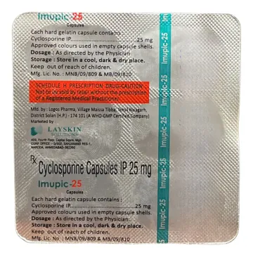 Imupic 25 Capsule product image