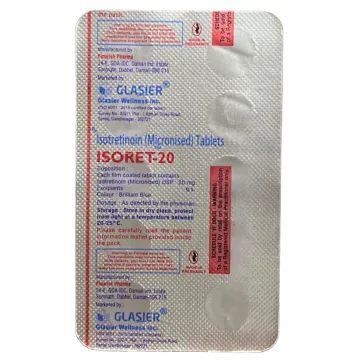 Isoret 20 Tablet product image