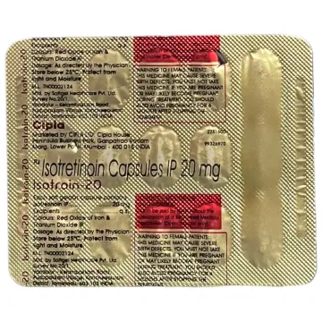 Isotroin 20 Capsule product image