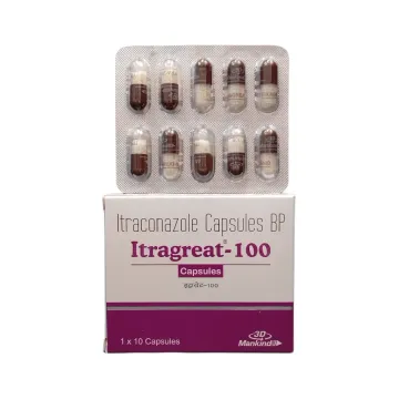 Itragreat 100mg Capsule product image