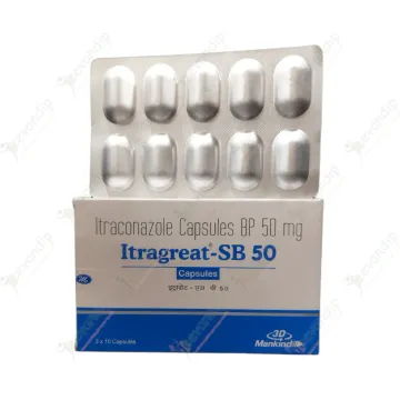 Itragreat Sb 50 Capsules product image