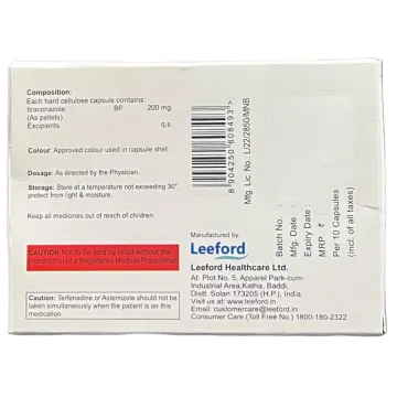 Itromed 200 Capsule product image