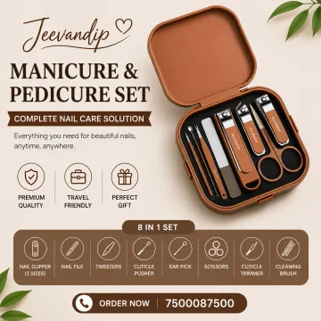 Jeevandip 8 In 1 Manicure Kit product image