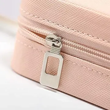 Jeevandip Lather Zipper Mini Jewellery Box product image