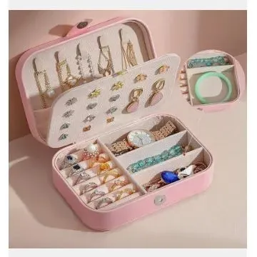 Jeevandip Lather Mini Jewellery Box 2 Layer product image