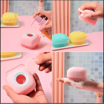 Jeevandip Silicone Massage Bath Brush product image
